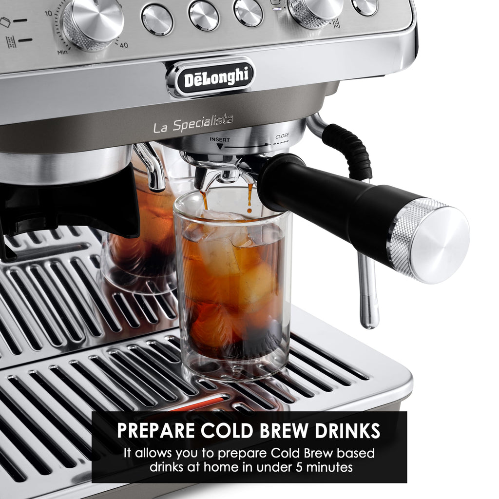 La Specialista Arte Evo, Machine à Café Espresso avec Fonction Cold Brew, Métal